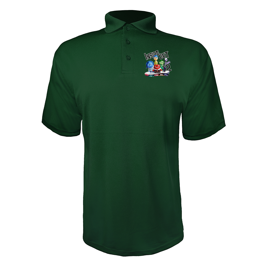 Men' Inside Out 2 Polyester Polos