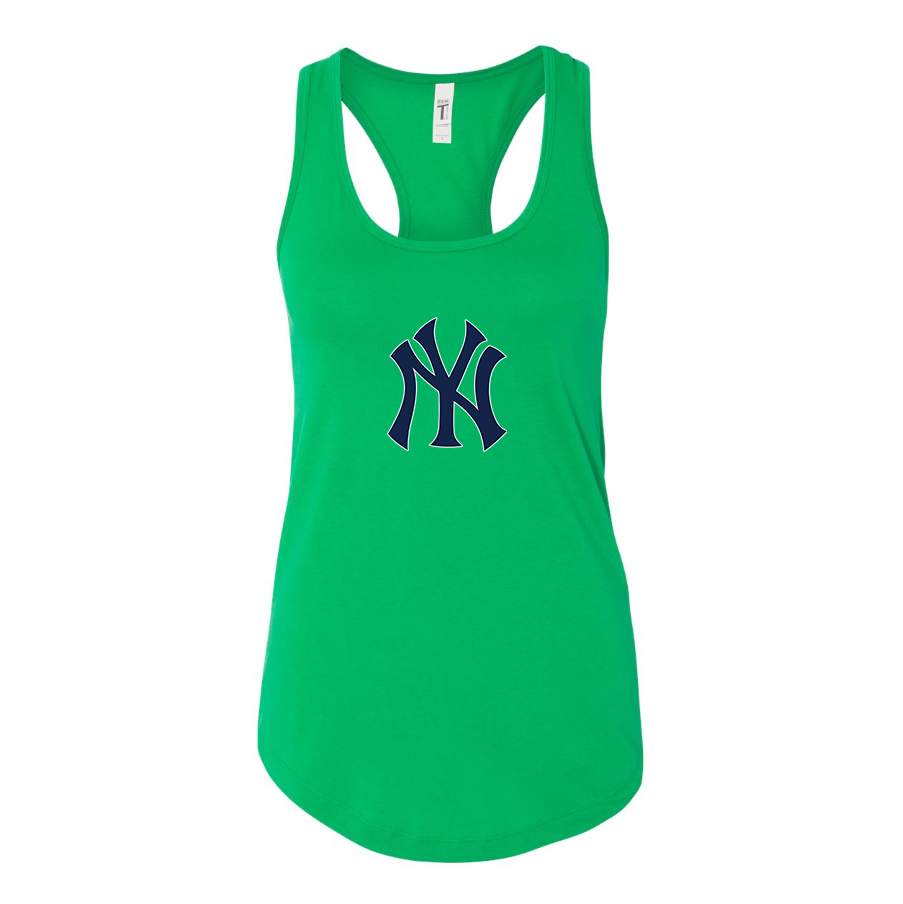 Women's New York NY Yankees Baseball Racerback Tank Top