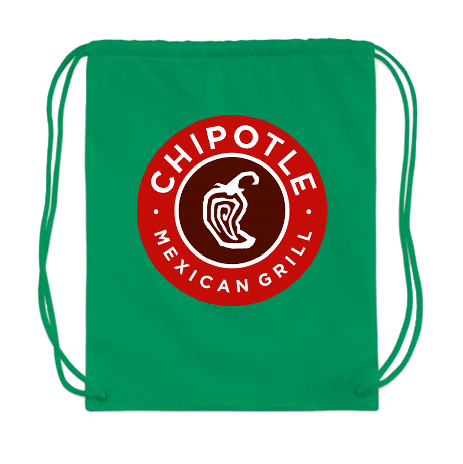 Chipotle Mexican Grill Drawstring Bag