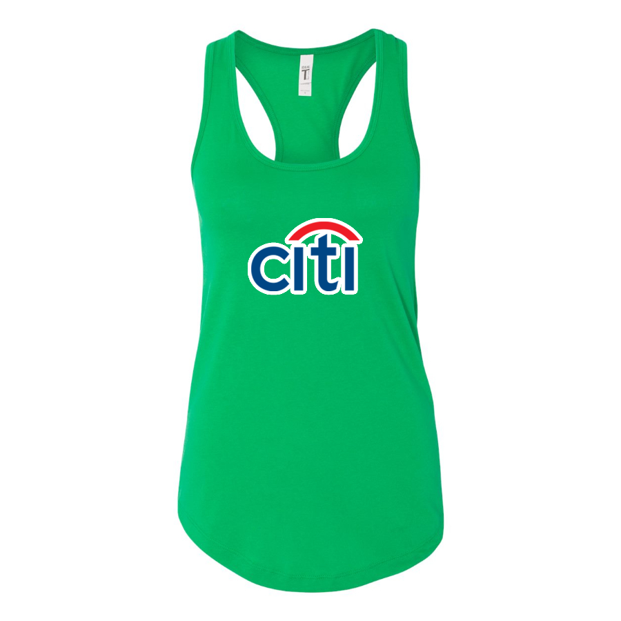 Women's Citi Bank Racerback Tank Top