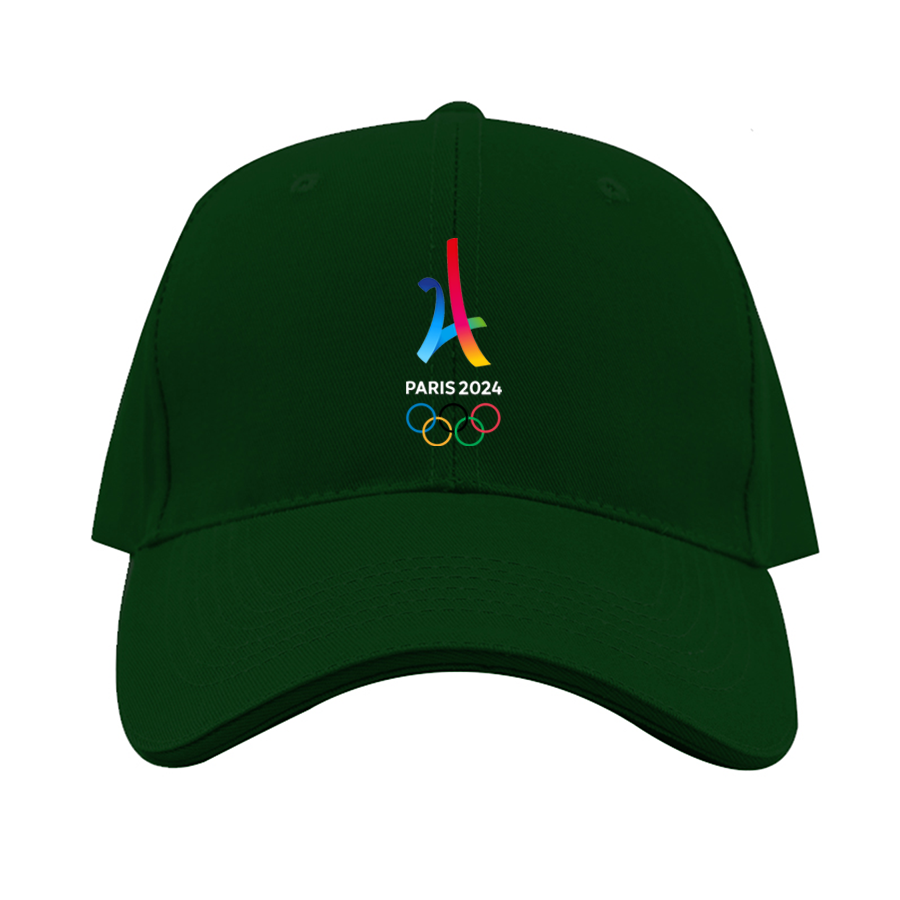 Paris 2024 Olympics Dad Baseball Cap Hat