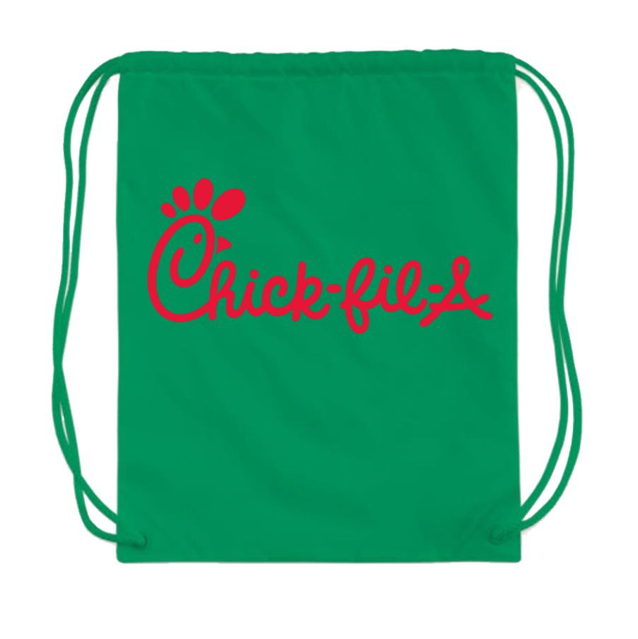 Chick fil A Drawstring Bag