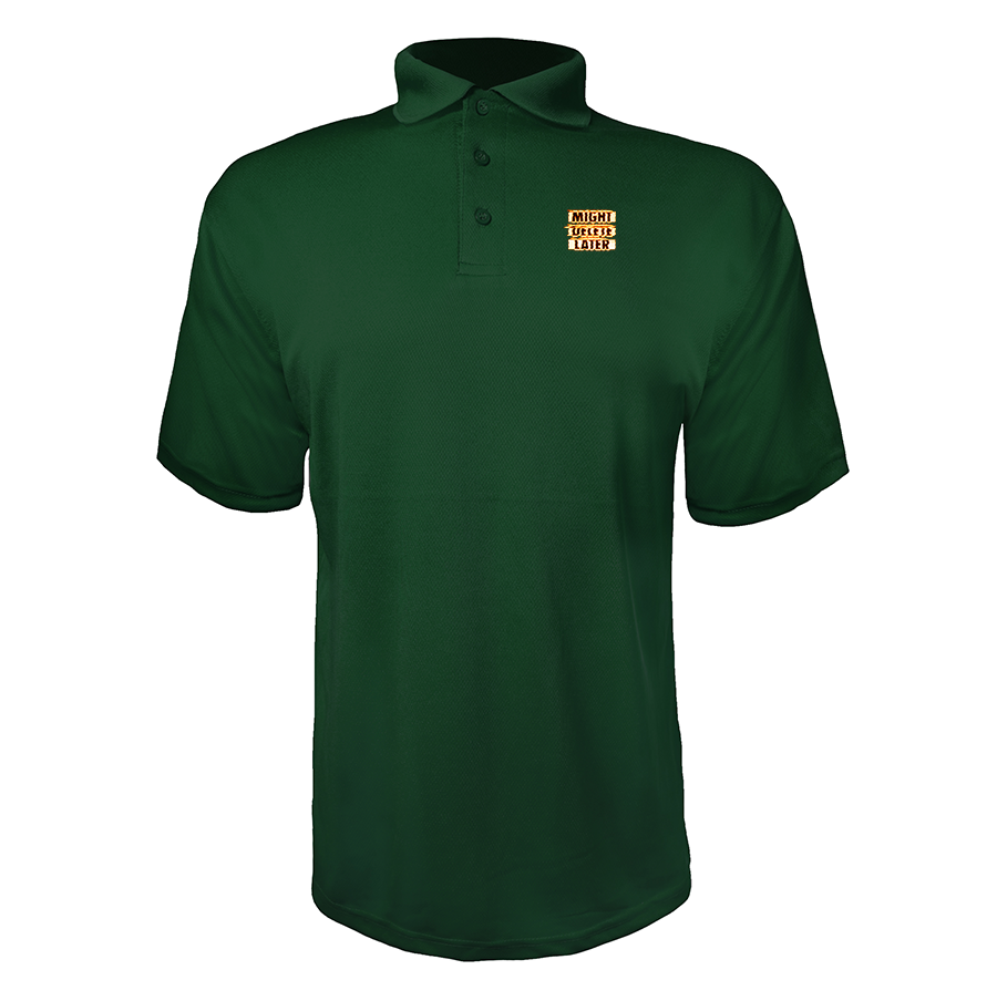 Men's Might Delete Later - J Cole Polyester Polos