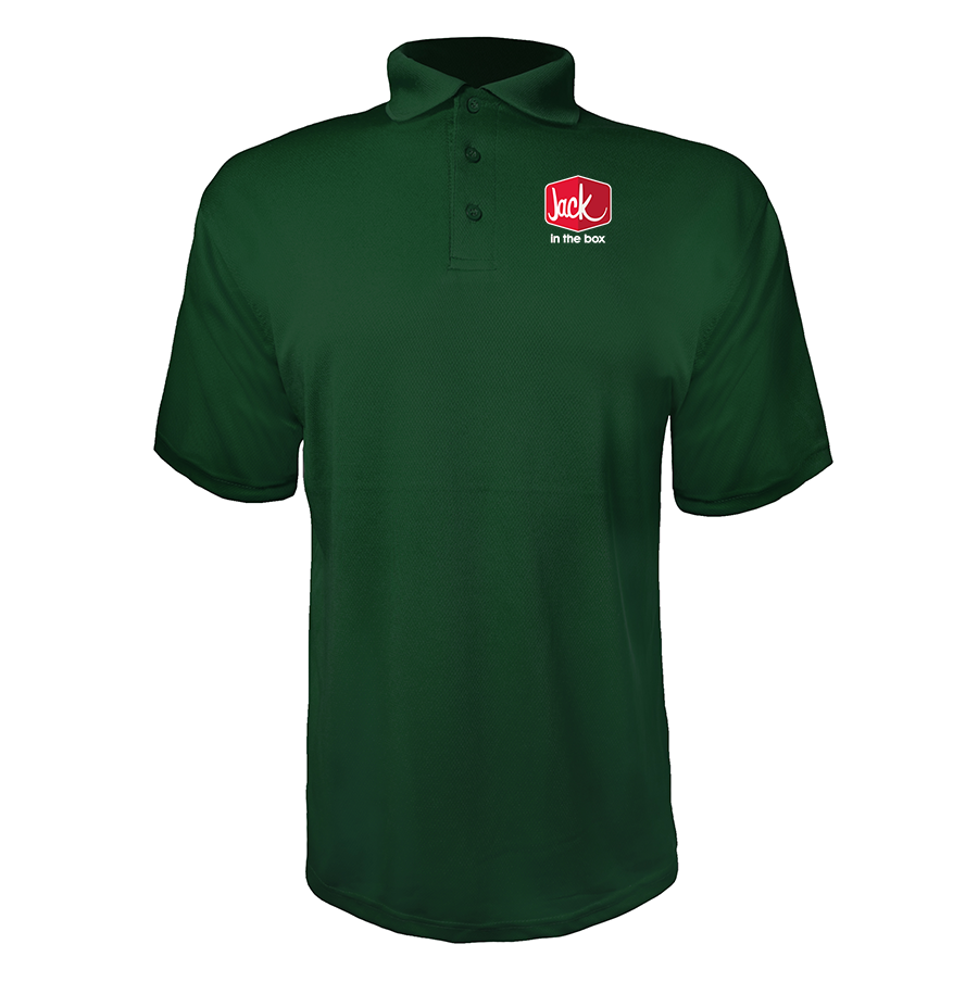 Men's Jack In The Box Polyester Polos