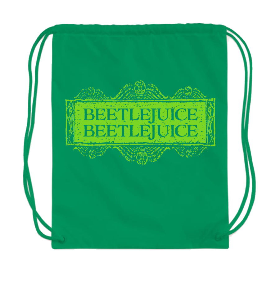 Beetlejuice BeetleJuice Drawstring Bag