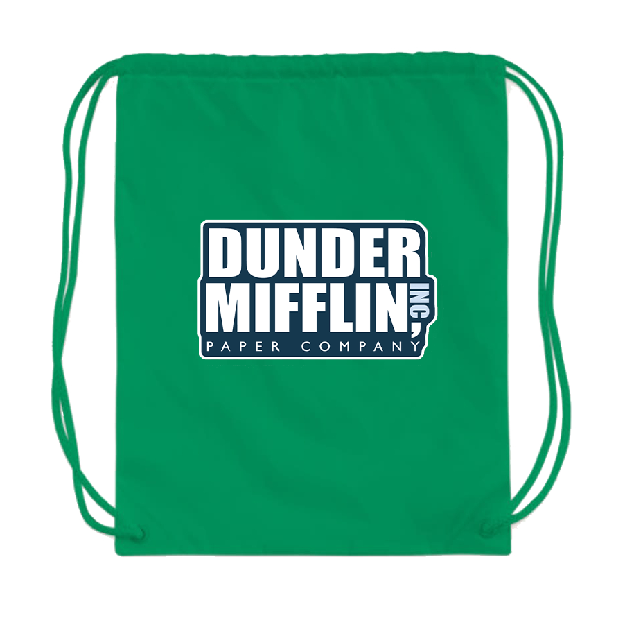 Dunder Mifflin Drawstring Bag