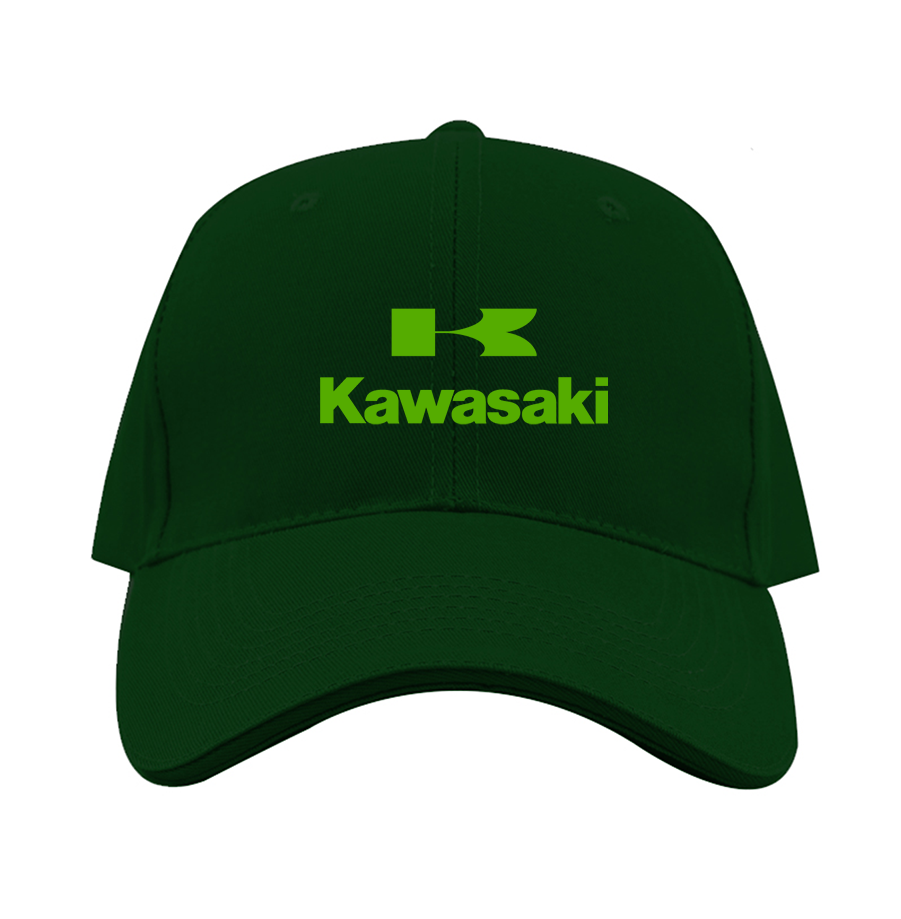 Kawasaki Bike Motorcycle Baseball Cap Hat