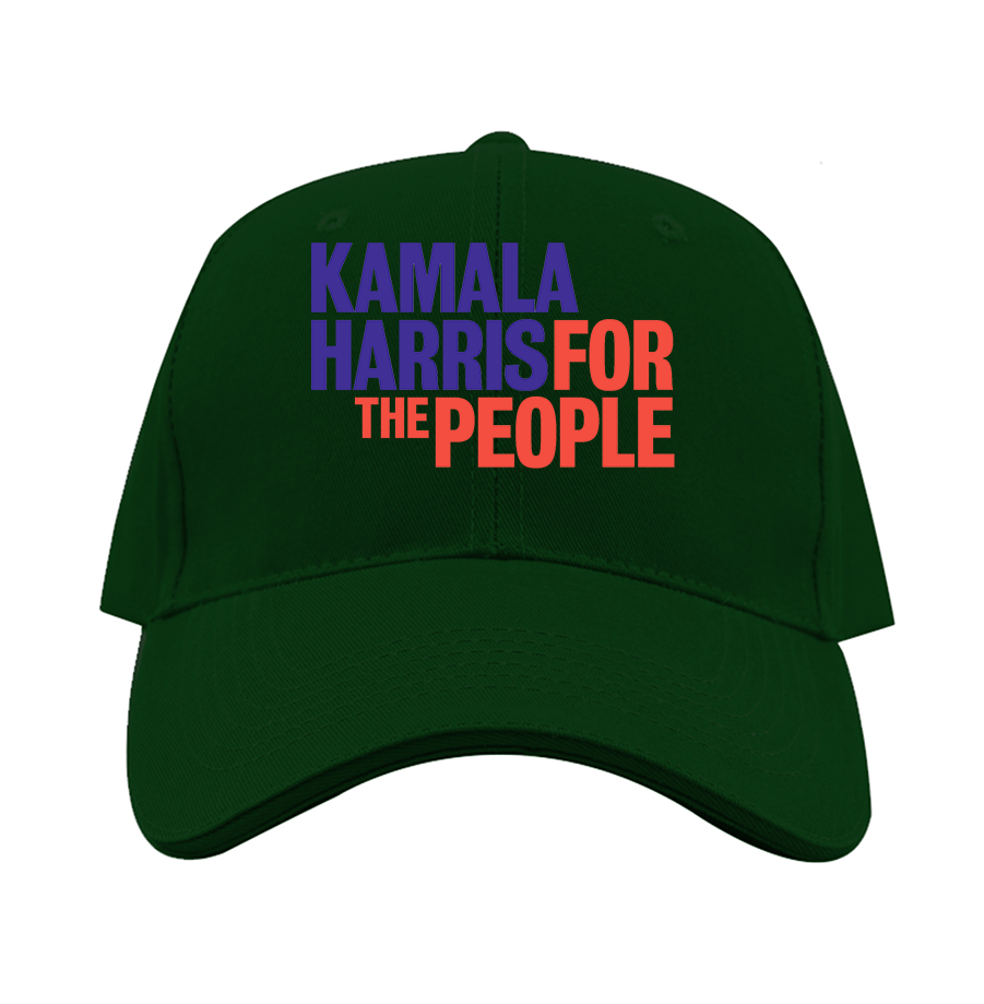 Kamal Harris For The People 2025 Dad Baseball Cap Hat