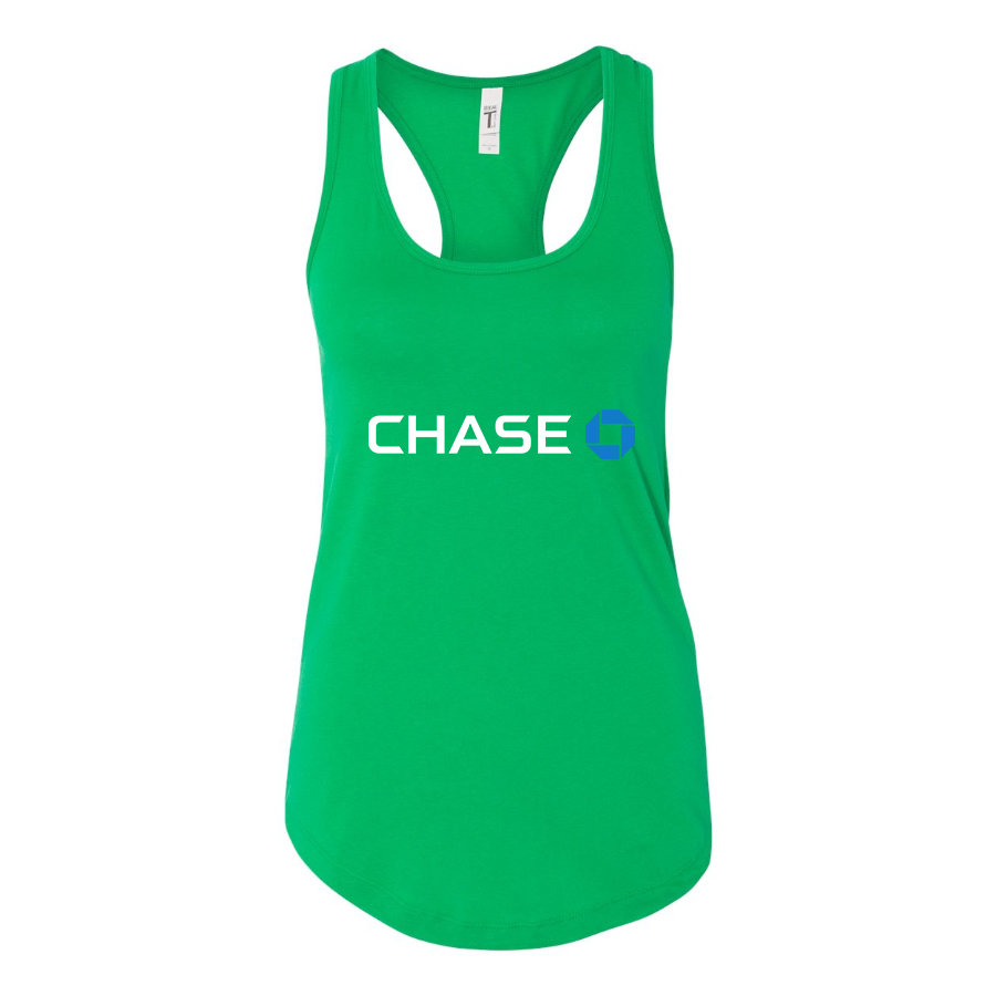 Women's Chase Bank Racerback Tank Top