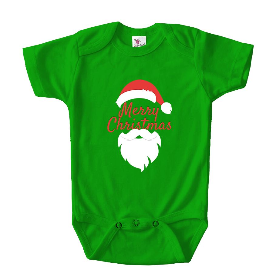 Merry Christmas Santa Claus Baby Romper Onesie
