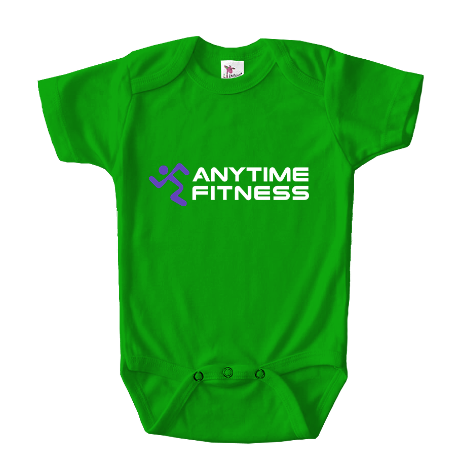 Anytime Fitness Gym Baby Romper Onesie