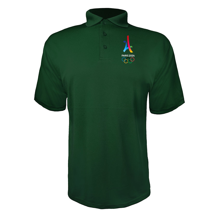 Men's Paris 2024 Olympics Polyester Polos