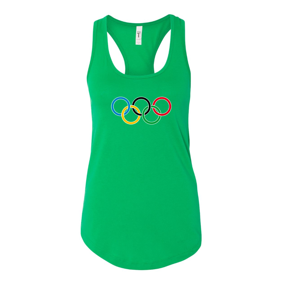 Women's Olympics Rings Racerback Tank Top