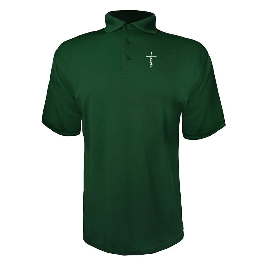 Men's Faith Polyester Polos