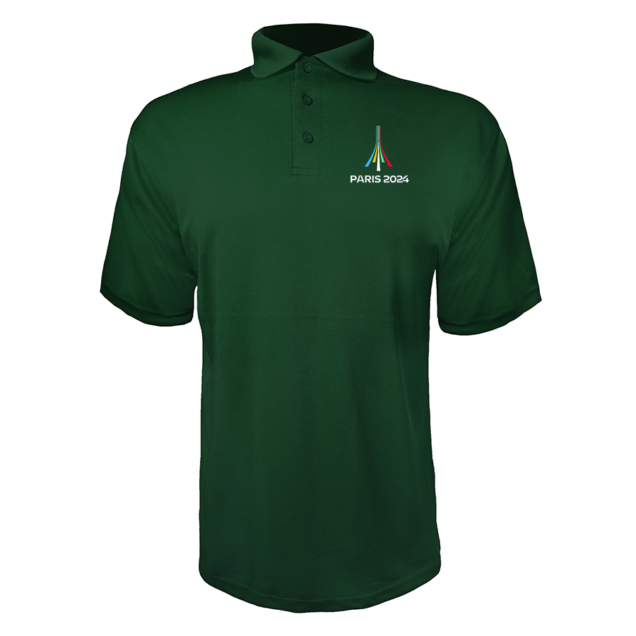 Men's Olympia Paris 2024  Polyester Polos