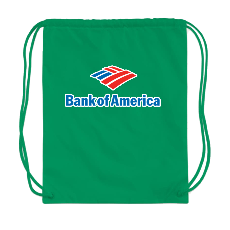 Bank Of America Drawstring Bag