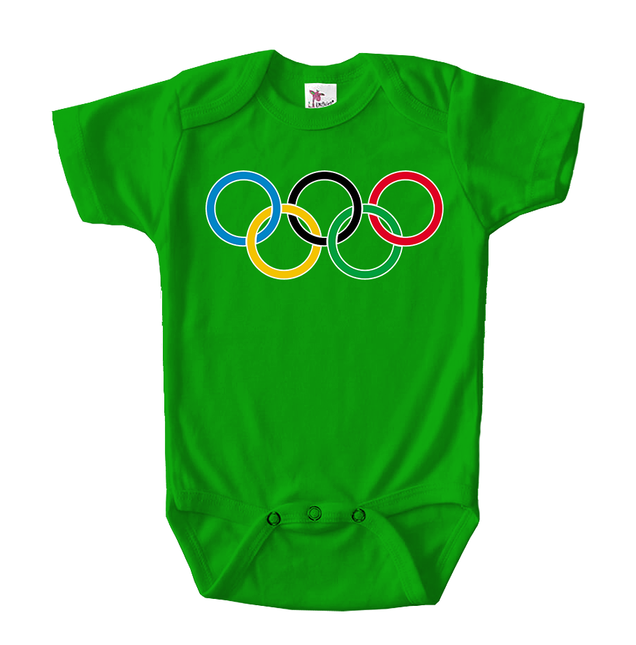 Olympics Rings Baby Romper Onesie