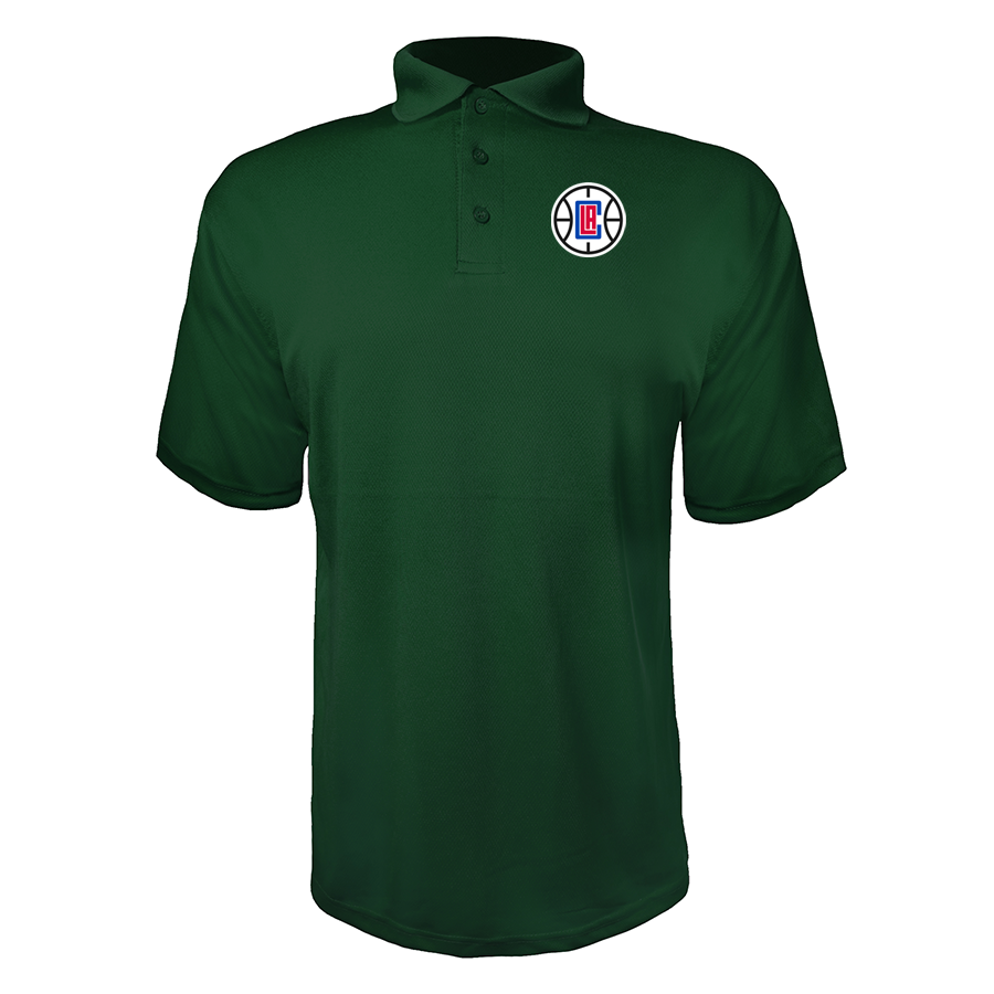 Men's LA Clippers Polyester Polos