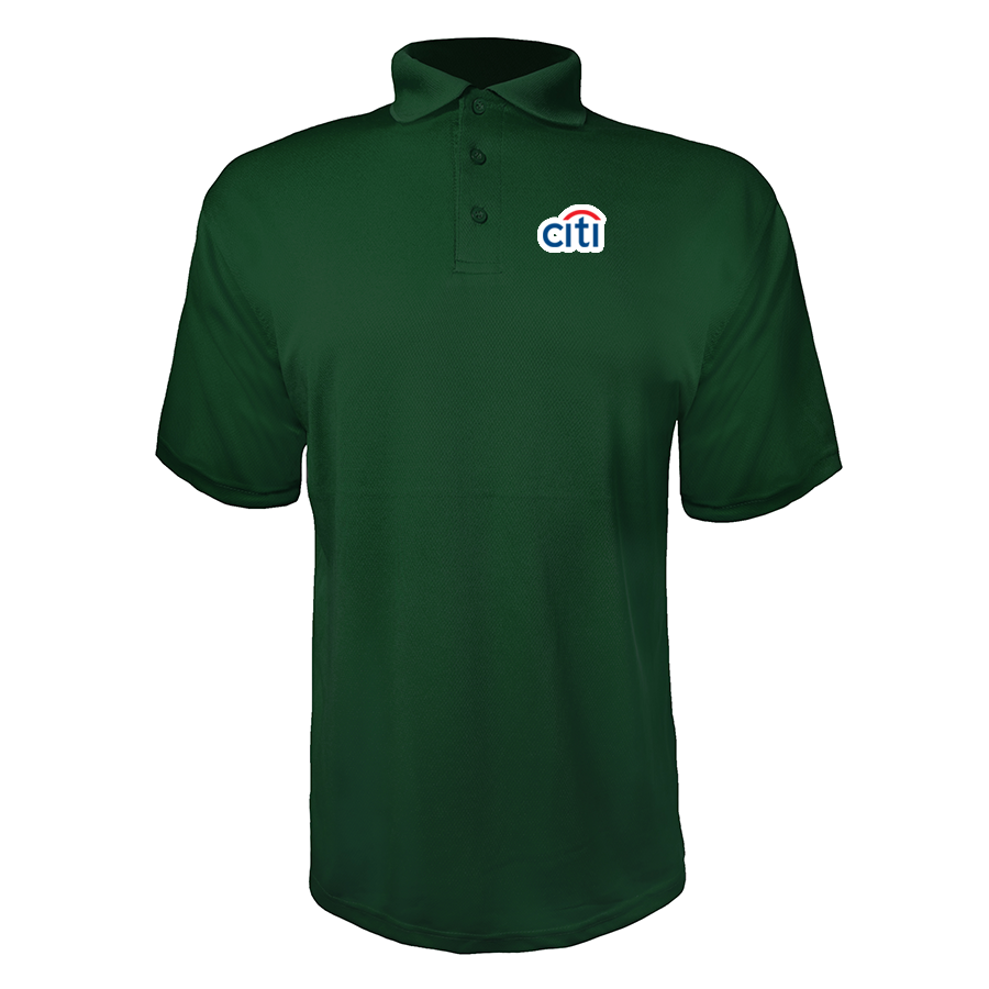 Men's Citi Bank Polyester Polos