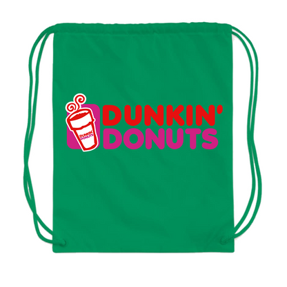 Dunkin Donuts Drawstring Bag