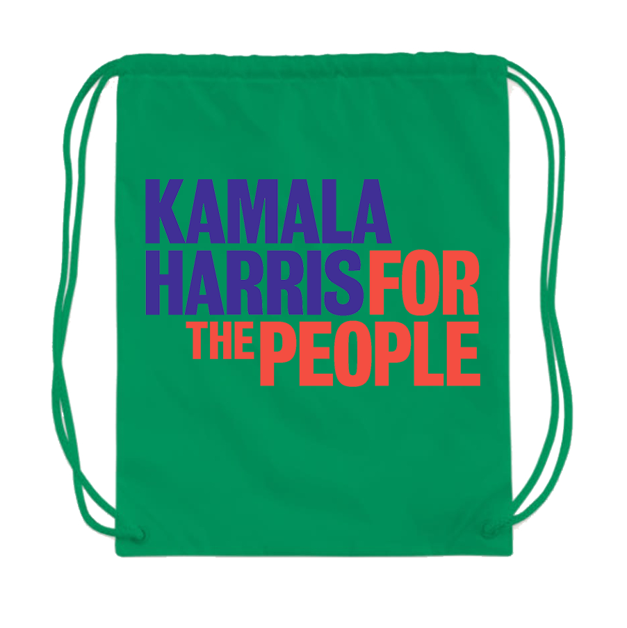 Kamal Harris For The People 2025 Drawstring Bag