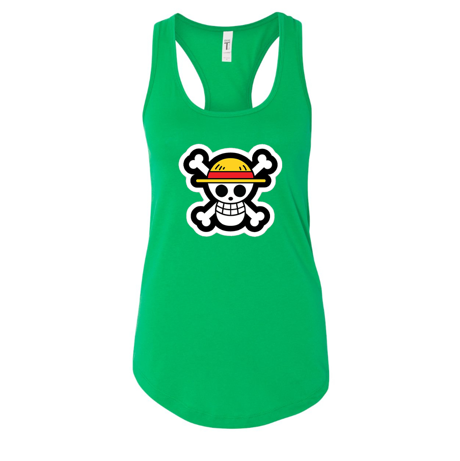 Women's StrawHat Racerback Tank Top