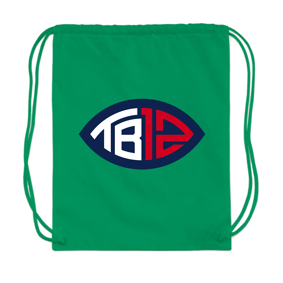 Tom Brady 12 Drawstring Bag