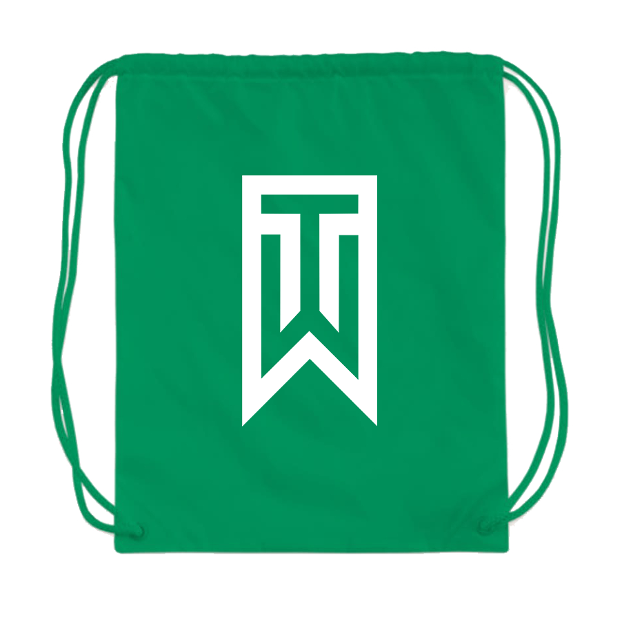 Tiger Woods Drawstring Bag