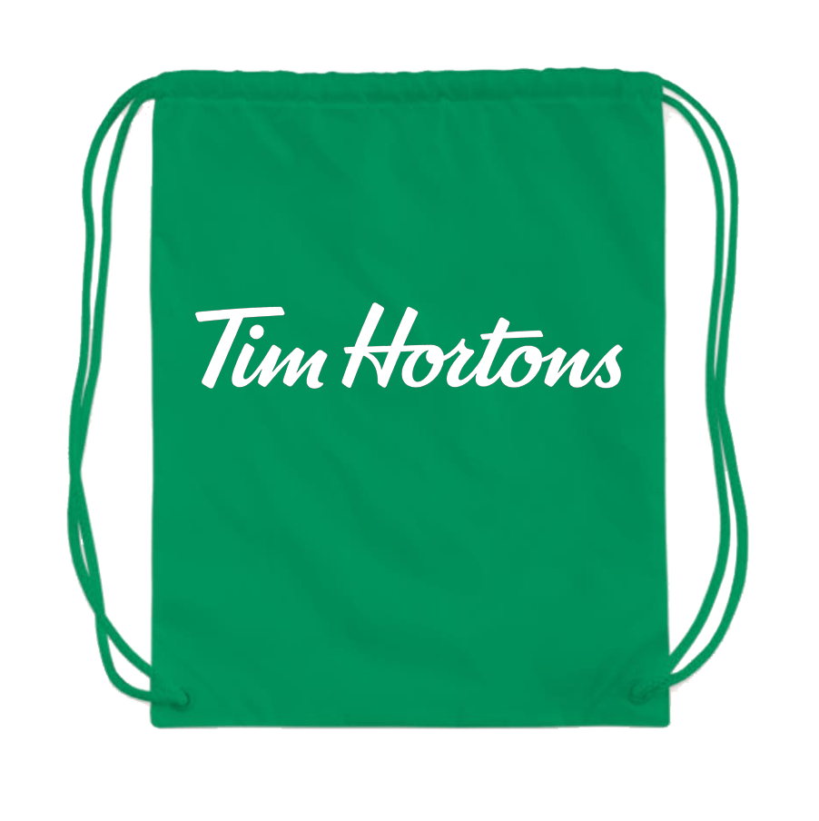 Tim Hortons Drawstring Bag