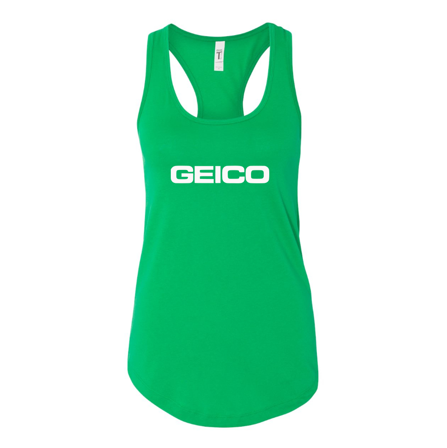 Women's Geico   Racerback Tank Top