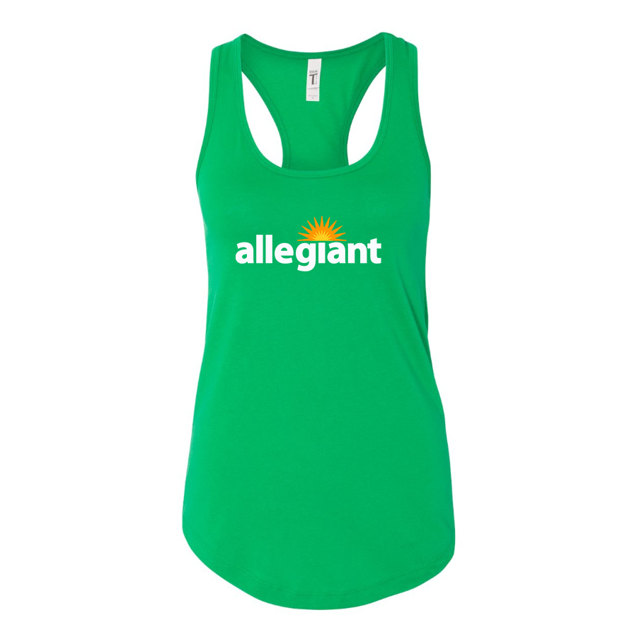 Women's Allegiant Air  Racerback Tank Top