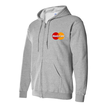 Men's Master Card  Zipper Hoodie