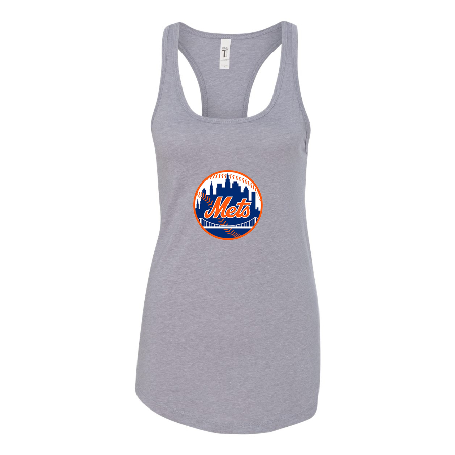 Women's new York Mets Racerback Tank Top