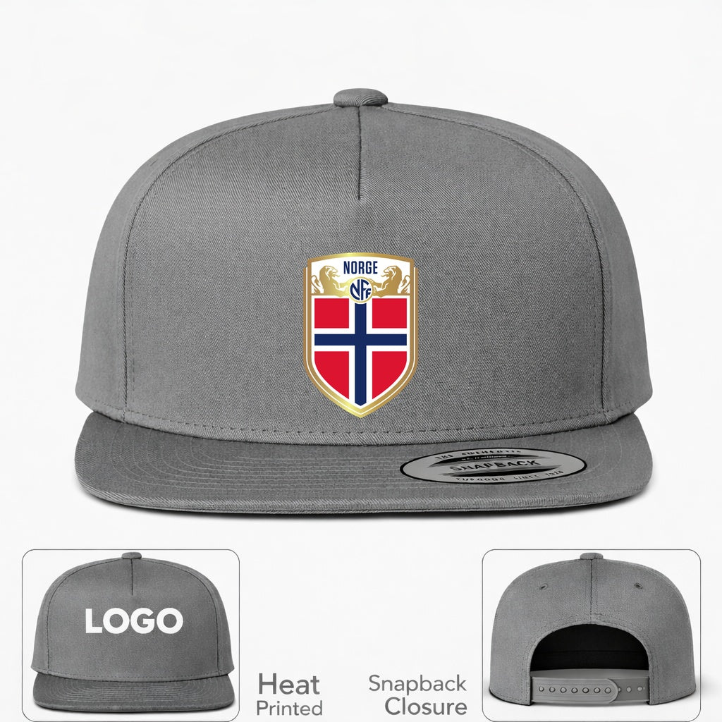 Norway Soccer Snapback Hat