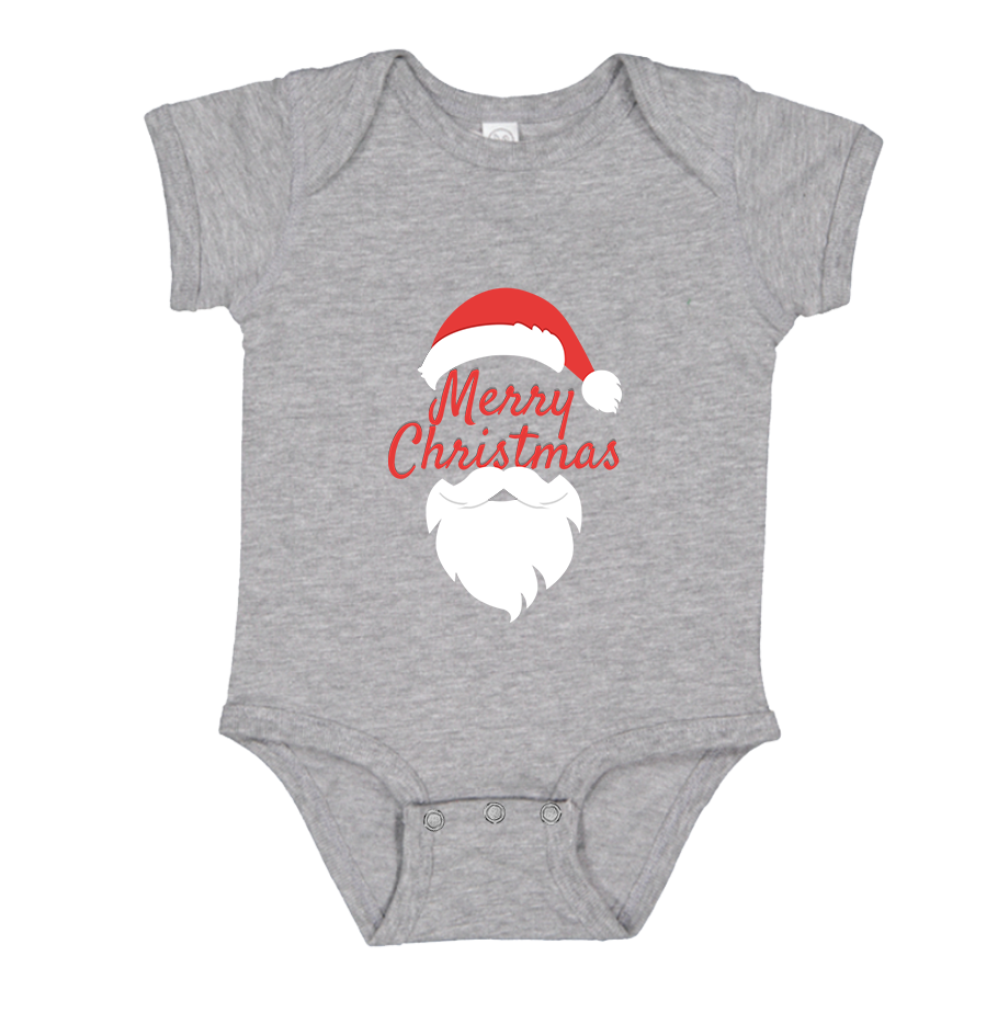 Merry Christmas Santa Claus Baby Romper Onesie
