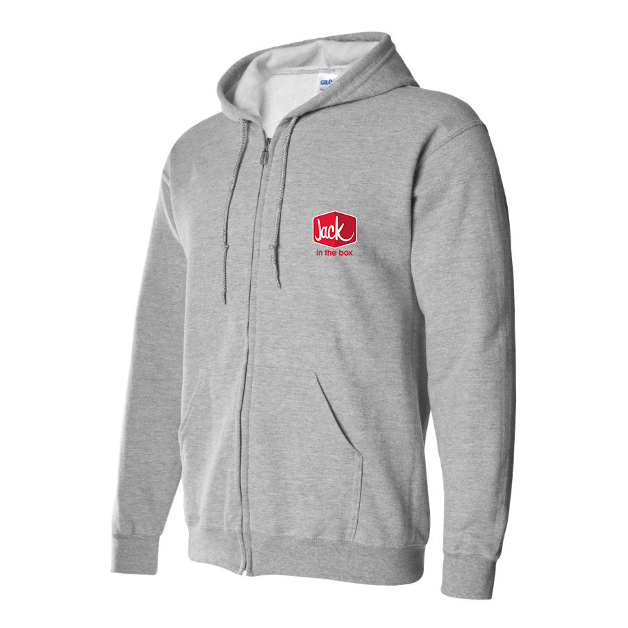 Men's Jack In The Box Zipper Hoodie