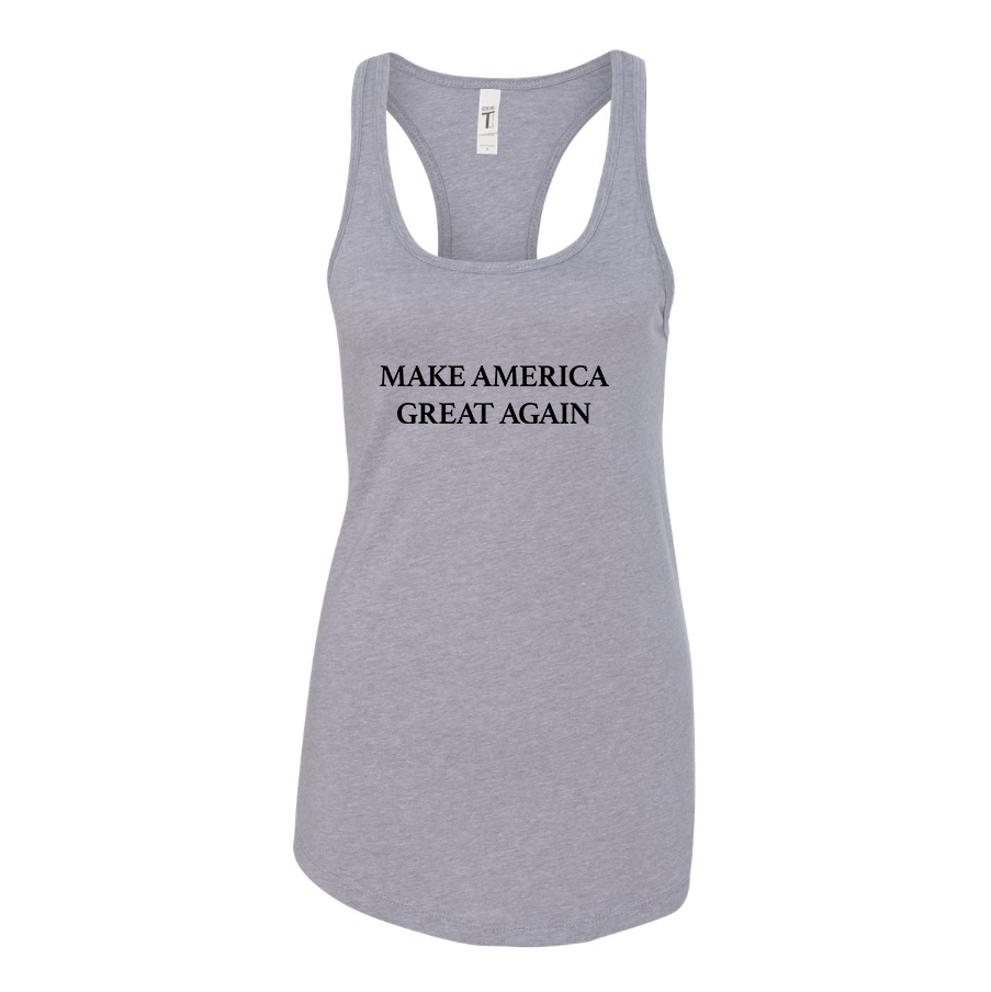 Women's Make America Great Again  Racerback Tank Top