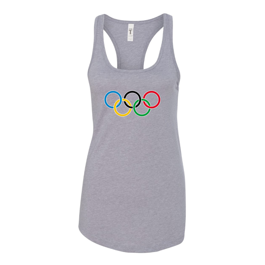 Women's Olympics Rings Racerback Tank Top