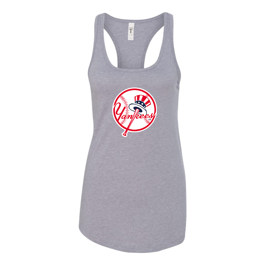 Women's Yankees NY Racerback Tank Top