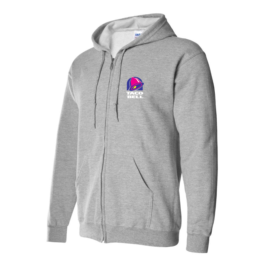 Men's Taco Bell  Zipper Hoodie