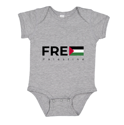 Free Palestine Baby Romper Onesie