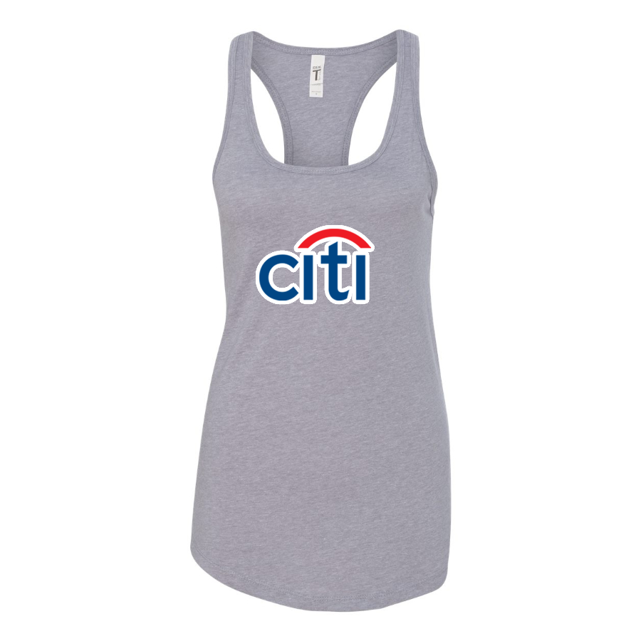 Women's Citi Bank Racerback Tank Top