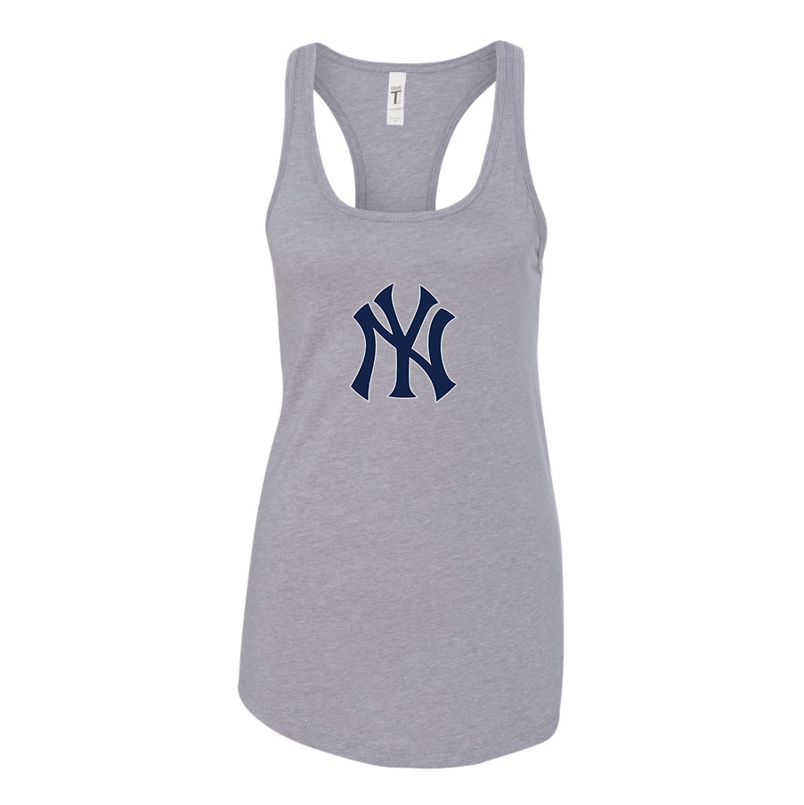 Women's New York NY Yankees Baseball Racerback Tank Top