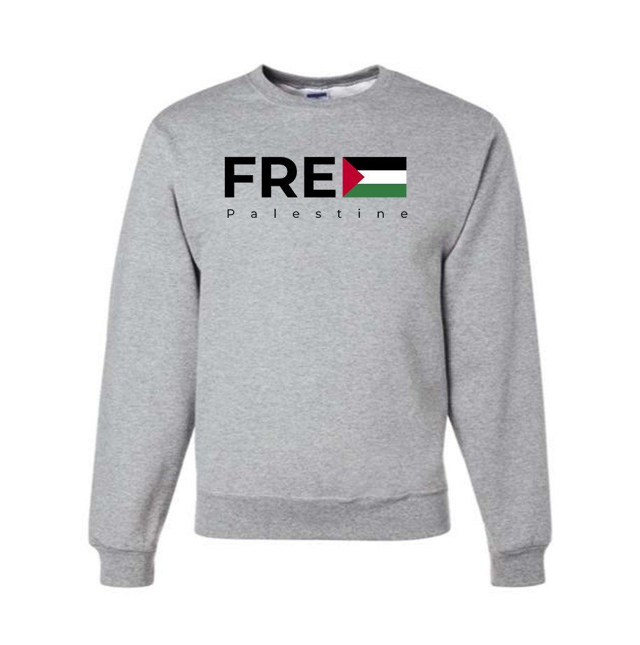 Men's Free Palestine Crewneck Sweatshirt