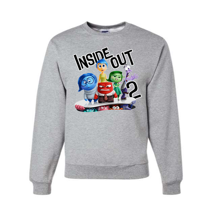 Men's Inside Out 2 Crewneck Sweatshirt