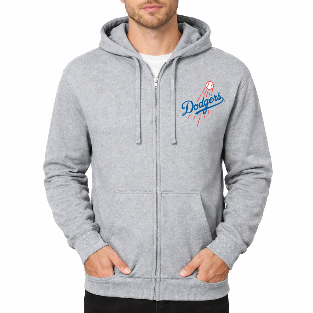 Men's Los Angeles Dodgers Zipper Hoodie
