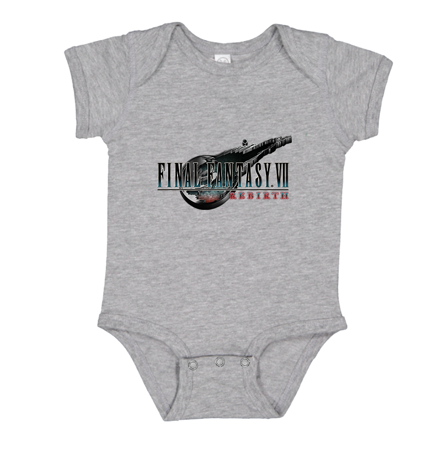 Final Fantasy VII Rebirth Baby Romper Onesie