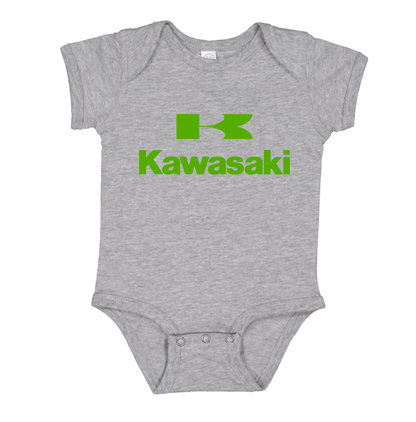 Kawasaki Bike Motorcycle Baby Romper Onesie