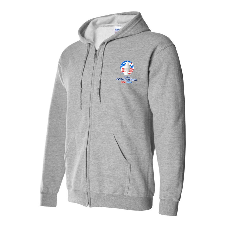 Men's Copa America 2024 Zipper Hoodie