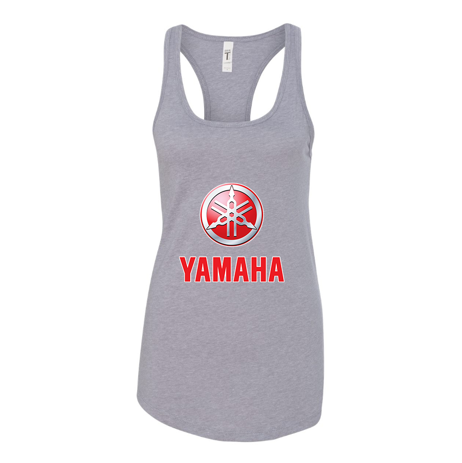 Women's Yamaha Bike Motorcycle Racerback Tank Top